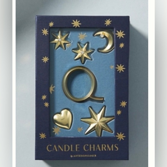 Brand new in box Anthropologie Monogram Candle Charms various letters - Picture 2 of 6